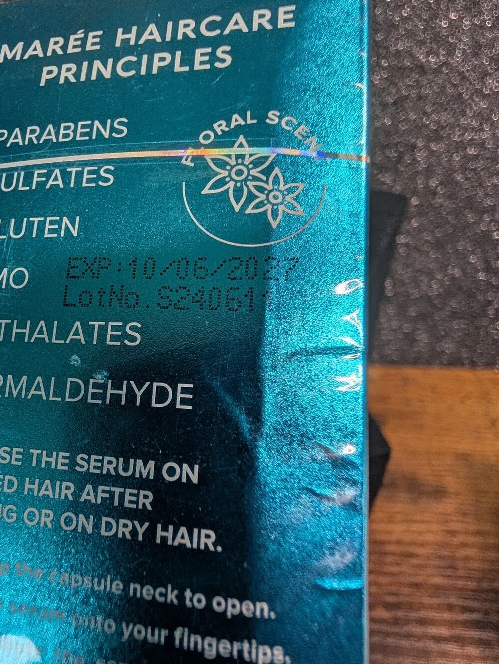 Mareé Hair Care Keratin & Vitamins Leave-In Serum Capsules (30 Ct)